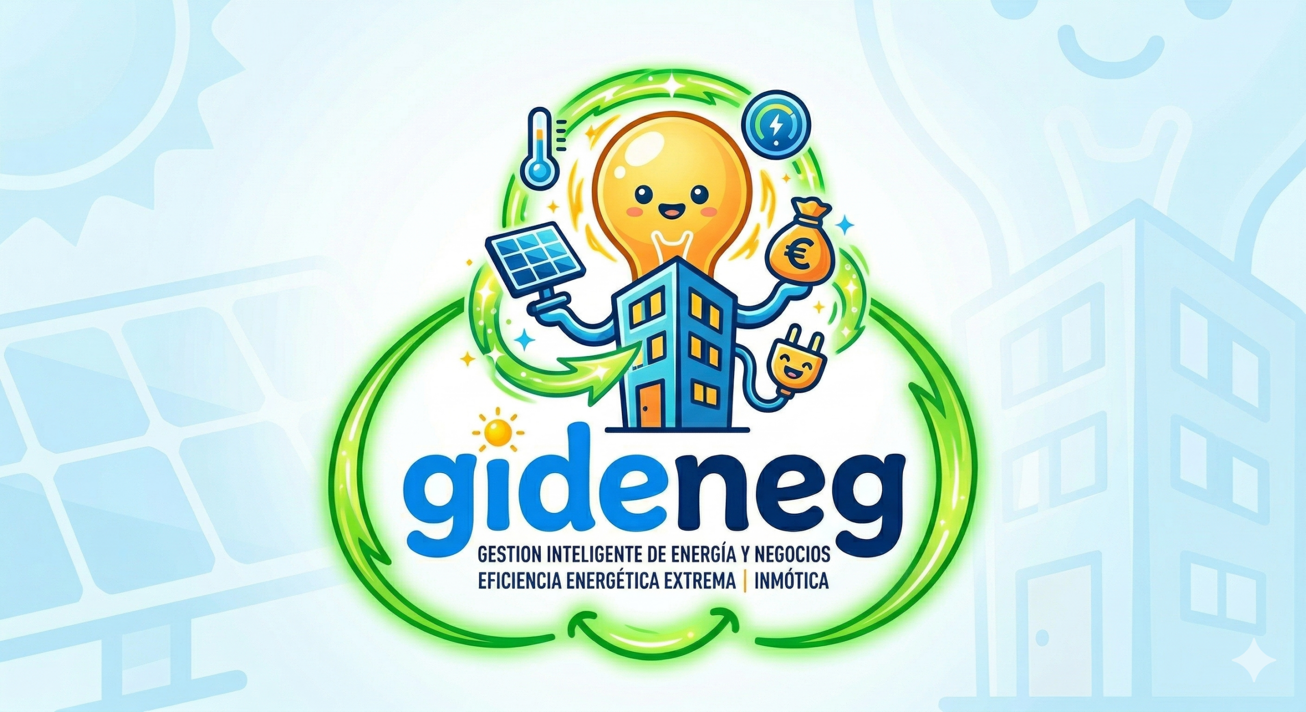 Logo eficiencia energética Gideneg